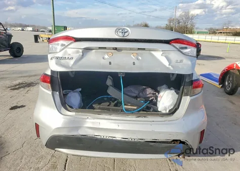 2021 Toyota Corolla Le из США, поврежденный, VIN 5YFEPMAE3MP263906